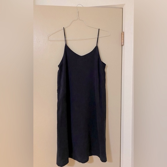 Navy midi dress - Picture 2 of 4